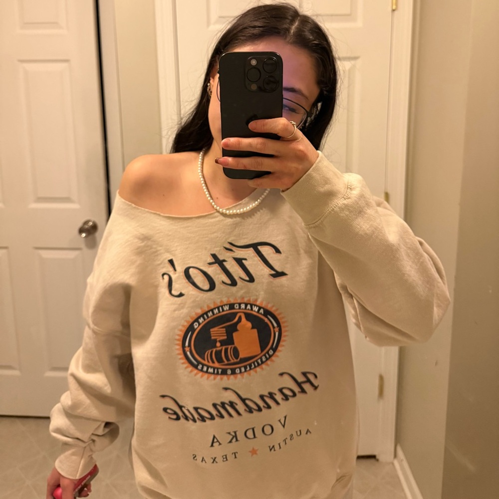 Tito's Handmade Vodka Cream Sweatshirt